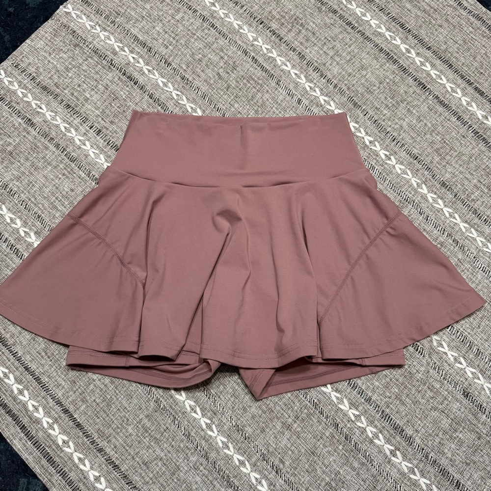 POPFLEX Twirl Skort - Dusty Mauve